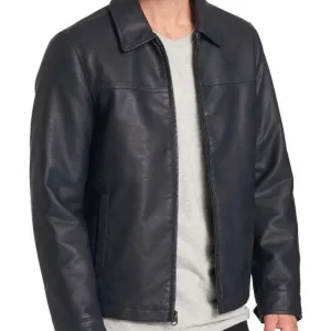 Barry Faux Leather Jacket