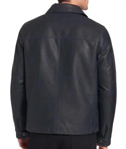 Barry Faux Leather Jacket