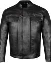 3XL Leather Motorcycle Jacket