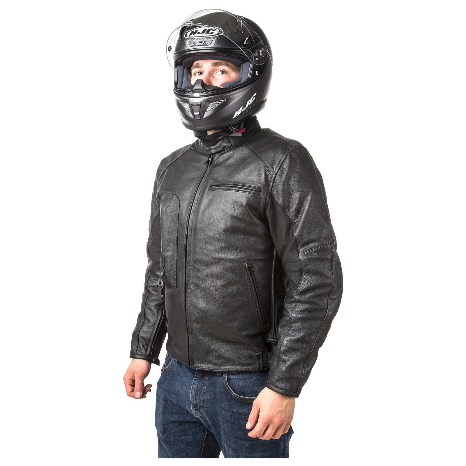 5x Leather Motorcycle Jacket