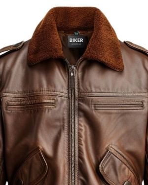 70’s Vintage Brown Leather Jacket