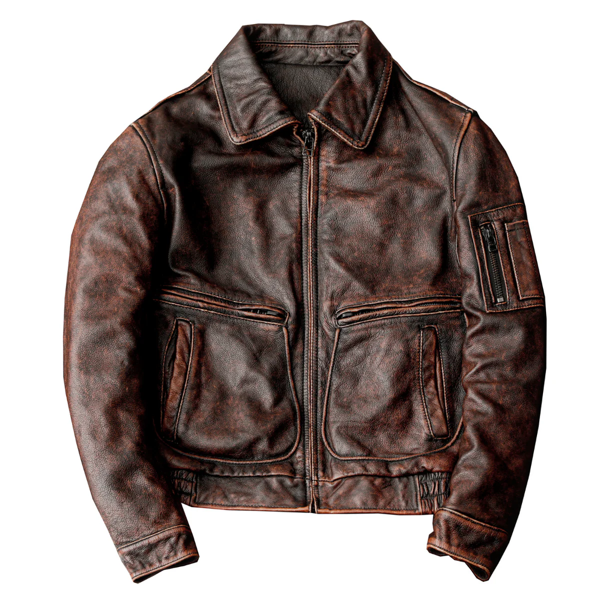 Air Force Leather Bomber Jacket